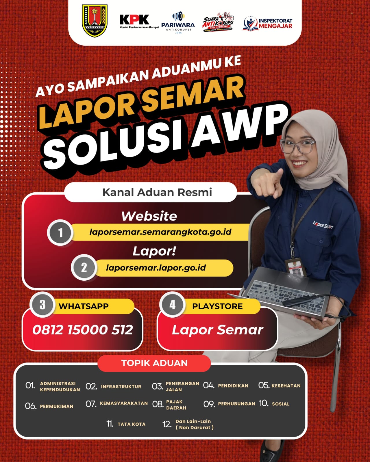 SAMPAIKAN ADUAN, WUJUDKAN PERUBAHAN!